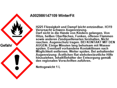 WinterFit Scheibenwaschkonzentrat / 1 l
