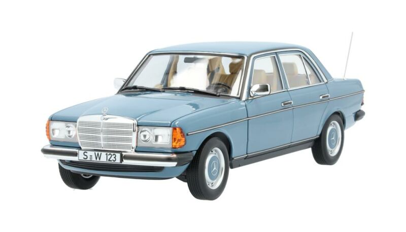 200 W123 (1980-1985) / blau, Norev, 1:18