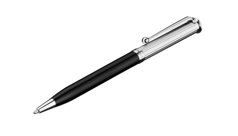 Kugelschreiber / schwarz, Metall