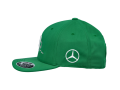 Golf-Cap / grün, 97% Polyester / 3% Elasthan