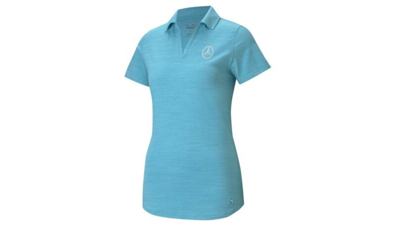 Golf-Poloshirt Damen / S, türkis