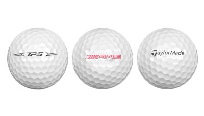 AMG Golfbälle, 3er-Set / weiß, Urethan,...