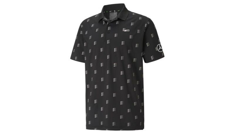 Golf-Poloshirt Herren / XXL, schwarz