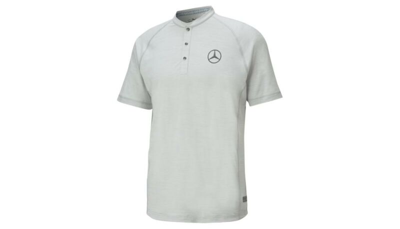 Golf-Poloshirt Herren / S, grau
