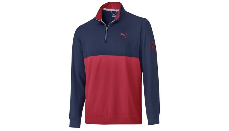 Golf-Sweater Herren / navy / rot, XL