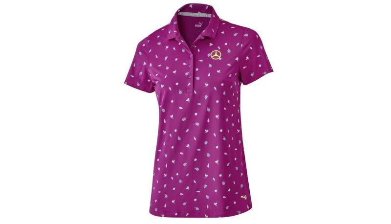 Golf-Poloshirt Damen / fuchsia, XL