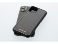 AMG Hülle für iPhone® 11 Pro / schwarz / carbon / silberfarben, Polycarbonat /  Polyurethan /  Carbon