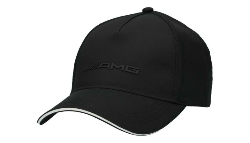 AMG Cap / schwarz, 100% Polyester / 100% Baumwolle