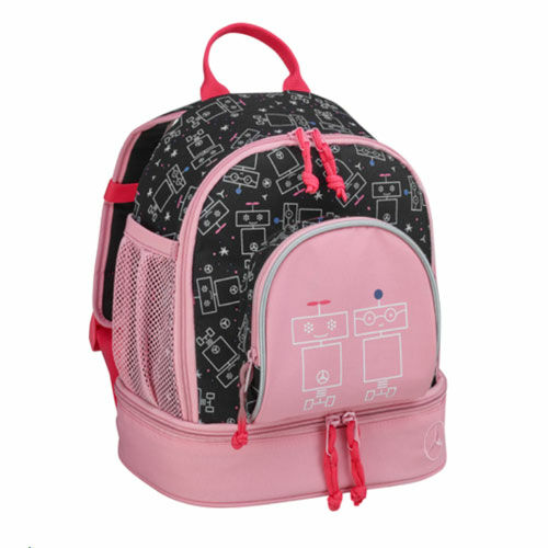 Original Mercedes-Benz Mädchen Rucksack – Schwarz/Rosa