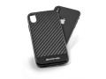 AMG Hülle für iPhone® XR / schwarz / carbon, Polycarbonat /  Polyurethan /  Carbon