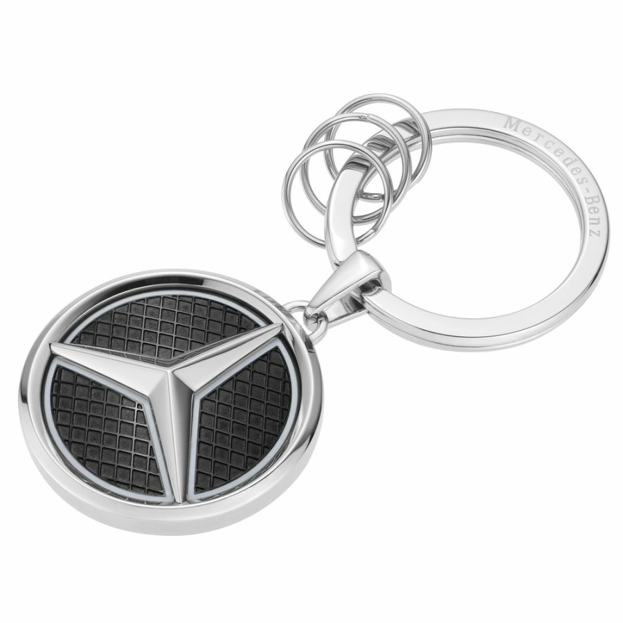 Schlüsselanhänger, Mercedes-Benz, Upcycling | schwarz | B66959376