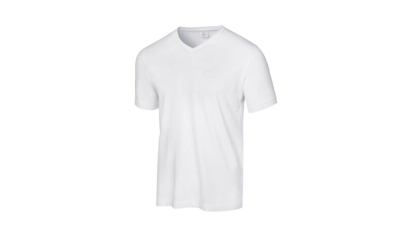 T-Shirt Herren / weiß, XL