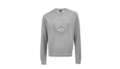 Sweatshirt / grau melange, XL