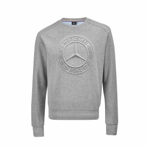 Sweatshirt / grau melange, XL