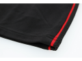 AMG Poloshirt Damen / schwarz / rot, L