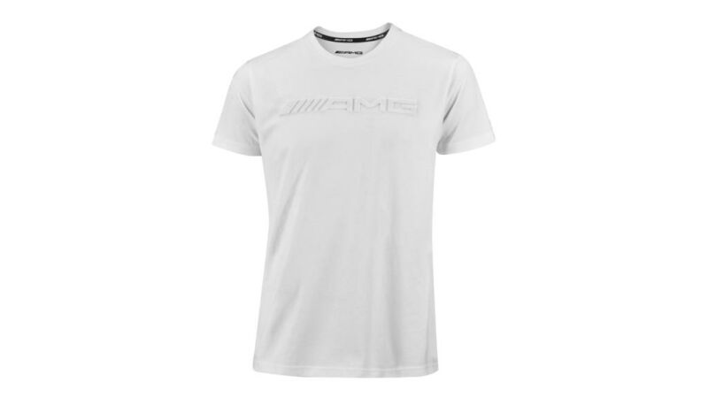 AMG T-Shirt Herren / weiß, XS