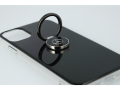 Hülle für iPhone® 11 mit Ring / schwarz / transparent, Polycarbonat /  TPU /  Metall