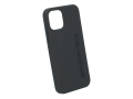 AMG Hülle für iPhone® 12 Pro/iPhone® 12, mit Kreditkartenfach / schwarz, Polycarbonat /  Magnet /  Rindleder