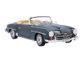 190 SL Roadster W 121 (1954-1963) / graublau, Norev, 1:18