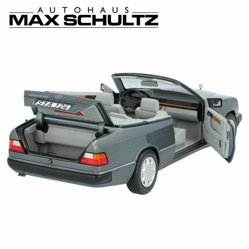 Modellauto Mercedes 300 CE-24 Cabriolet A 124 (1991-1993) / perlmuttgrau, 1:18