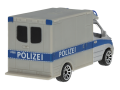 Sprinter, Polizei / silberfarben, Majorette, 7,62 cm (3 Zoll)