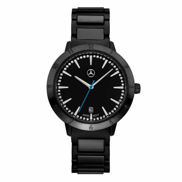 Armbanduhr Damen, Black Edition