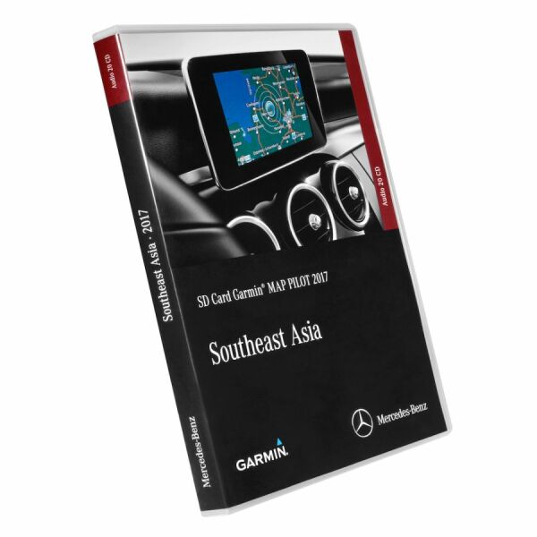 Garmin® MAP PILOT, Navigationsmodul SD-Karte Südostasien, für Nachrüstung Code 357 (EG9), bei vorhandener Vorrüstung Code 522