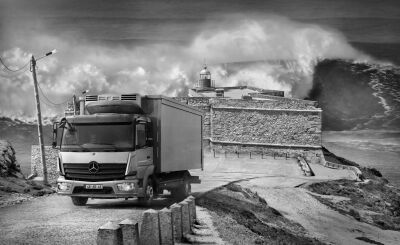 Wandkalender, Trucks, 2019, "Elements"