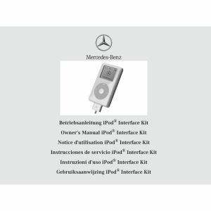 iPod® Interface, Bedienungsanleitung