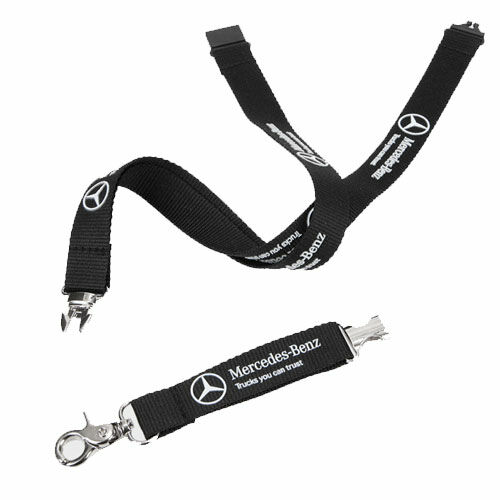 Original Mercedes-Benz Trucks Lanyard – Schlüsselband Schwarz