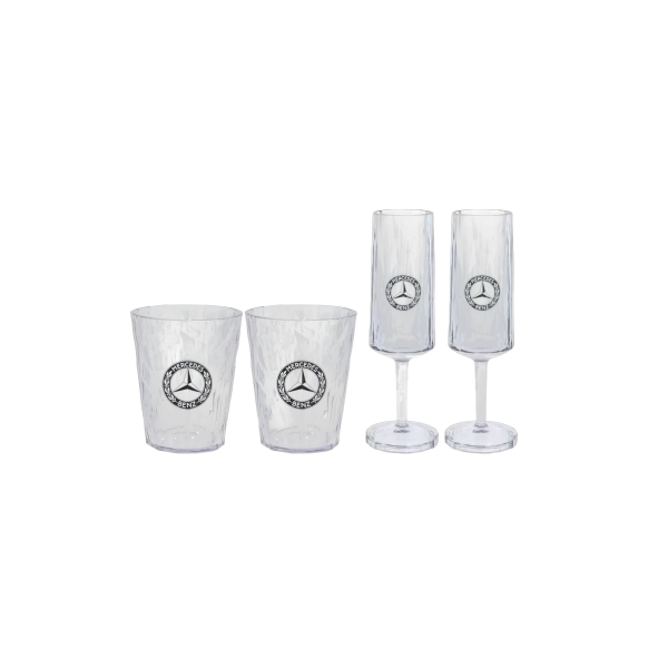 SUPERGLAS-SET 4er Set