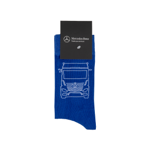 ✪ Mercedes-Benz Trucks:Blue Truck Socks