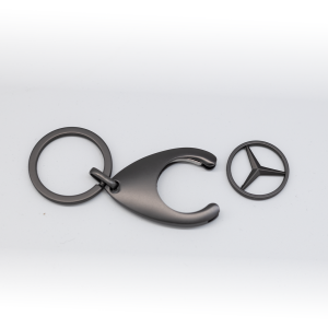 ✪ Orginal Mercedes-Benz Schlüsselanhänger grau