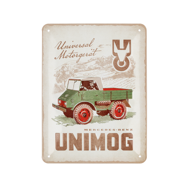 UNIMOG Blechschild