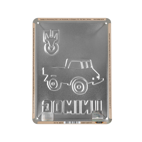 UNIMOG Blechschild