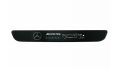 Wechselcover f&uuml;r beleuchtete Einstiegsleiste, AMG Petronas, vorne, 1-fach, 6 Sterne, limited Edition / Edelstahl, schwarz