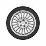 Vielspeichen-Rad, 40,6 cm (16 Zoll) / 7,5 J x 16 ET 45,5, vanadiumsilber