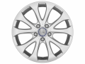 10-Speichen-Rad, 43,2 cm (17 Zoll) / 7,5 J x 17 ET 40, vanadiumsilber