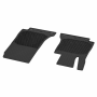 Allwettermatten CLASSIC, Fahrer-/Beifahrermatte, 2-teilig / LL, schwarz