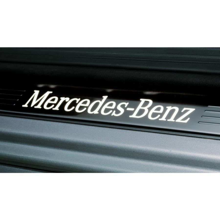 Mercedes-Benz, CLA C118, Einstiegsleiste, beleuchtet, vorne, 2-fach