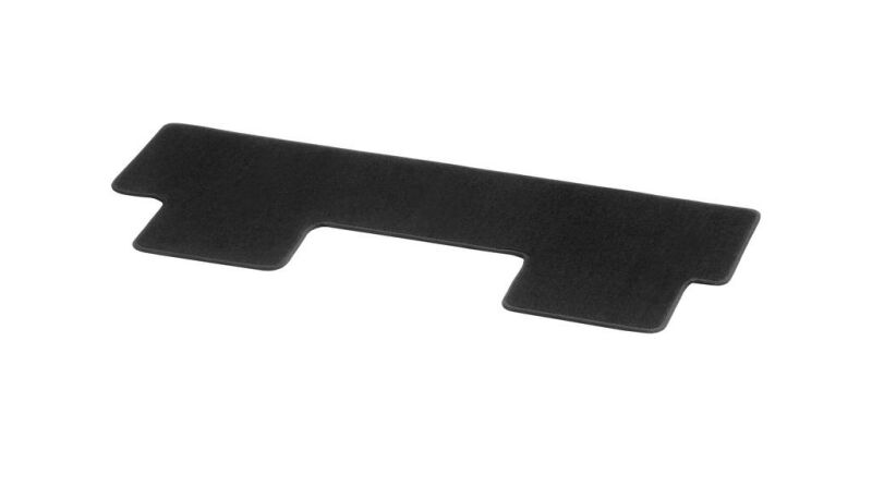 Veloursmatten, Gepäckraum, mit Doppelschiene, 1-teilig, A1, kompakt / LL/RL, schwarz