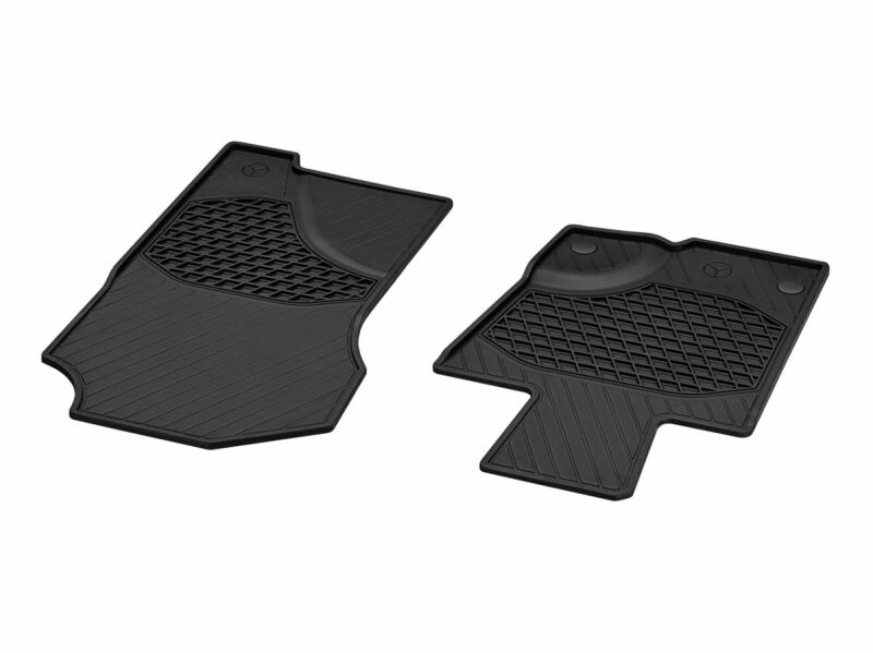 Allwettermatten Fahrer- & Beifahrermatte, ohne Feuerlöscher (Code Y16), 2-teilig / LL, schwarz