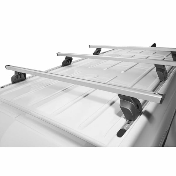 Dachgrundträger, drei Querbrücken / Aluminium /  Stahl