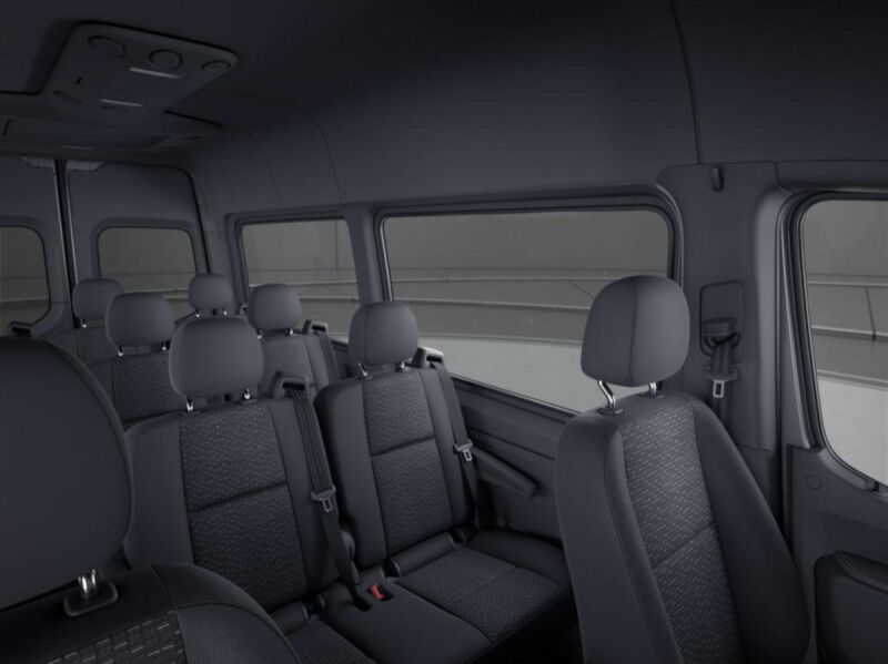 Schonbezug, Doppel-Beifahrersitz, links, Front / Stoff Caluma, schwarz, RL